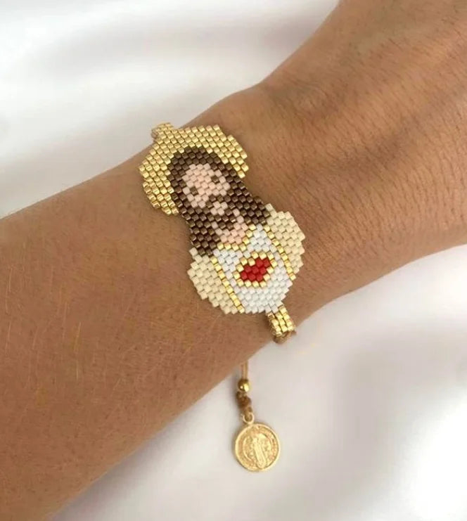 Sacred Beads Bracelet – Jesus Christ Design