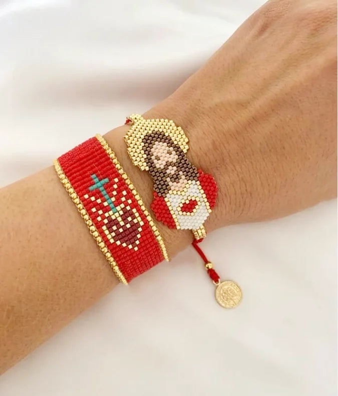 Sacred Beads Bracelet – Jesus Christ Design