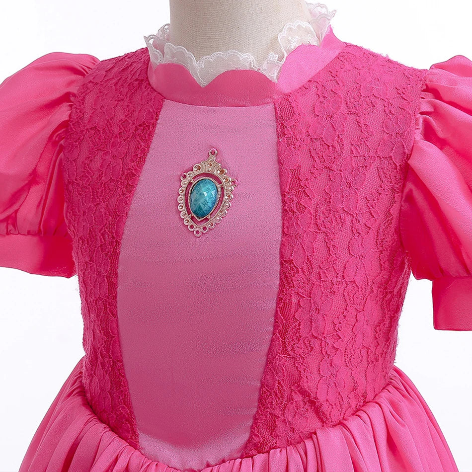 Princess Peach Costume for Girls