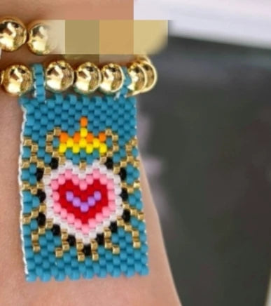 Sacred Heart Beaded Bracelet Collection – Faith & Devotion