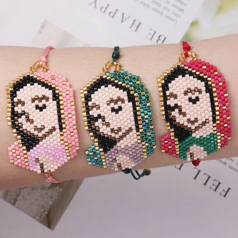 Our Lady of Guadalupe Beaded Bracelet – Handmade Faith Jewelry