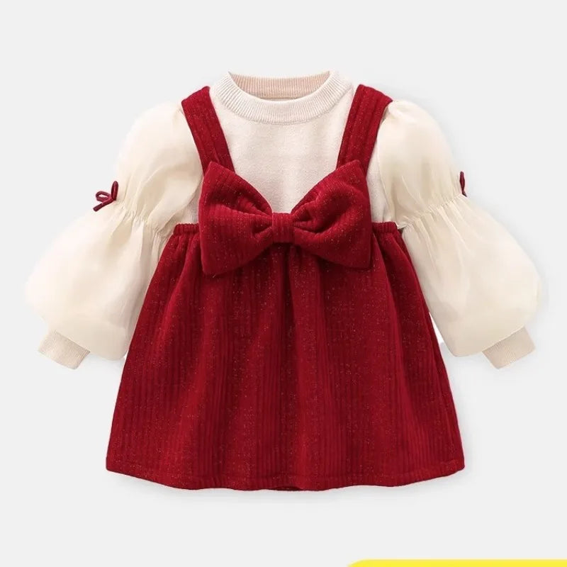 Charming Princess Teddy Dress Set