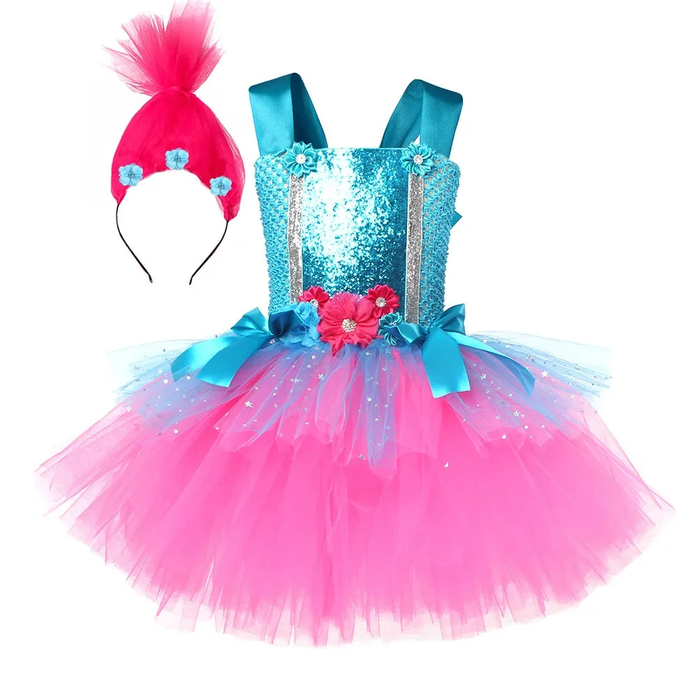 Poppy Trolls Kids' Costume
