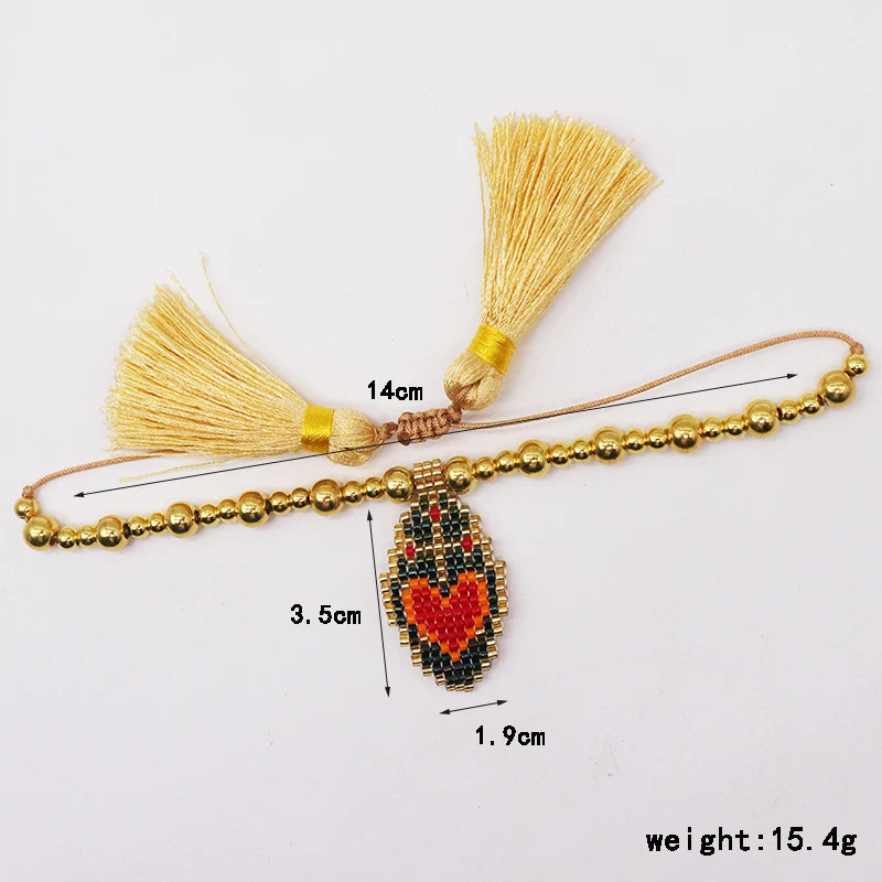 Sacred Heart Beaded Bracelet – Jewelry of God