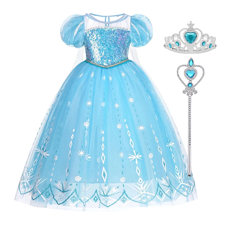 Elsa Complete Costume Set for Girls