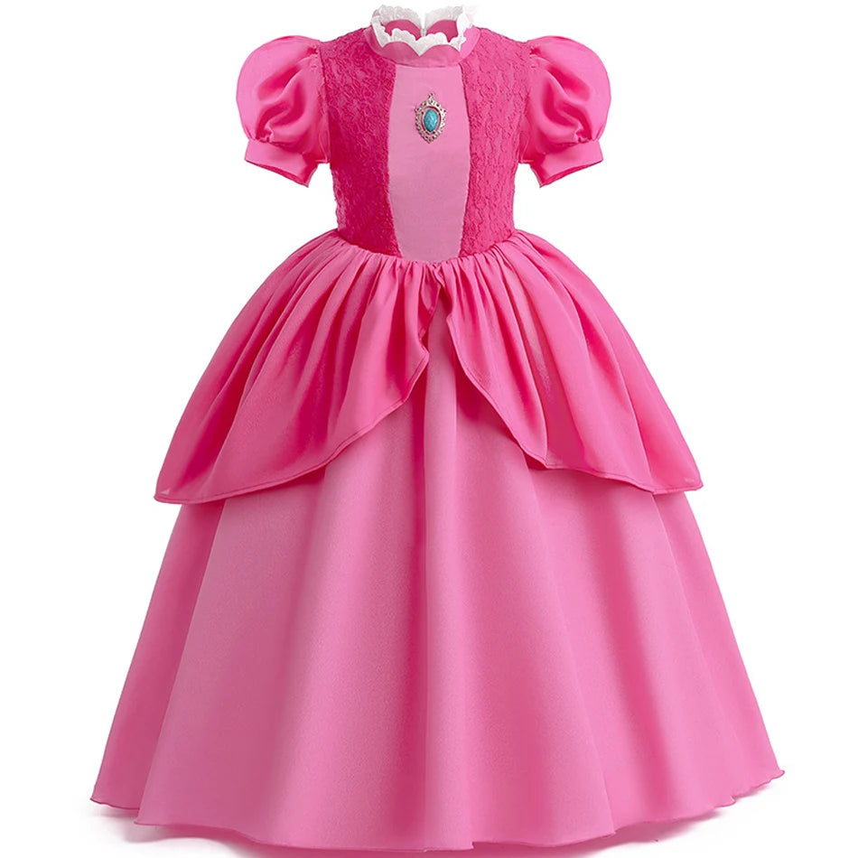 Princess Peach Costume for Girls