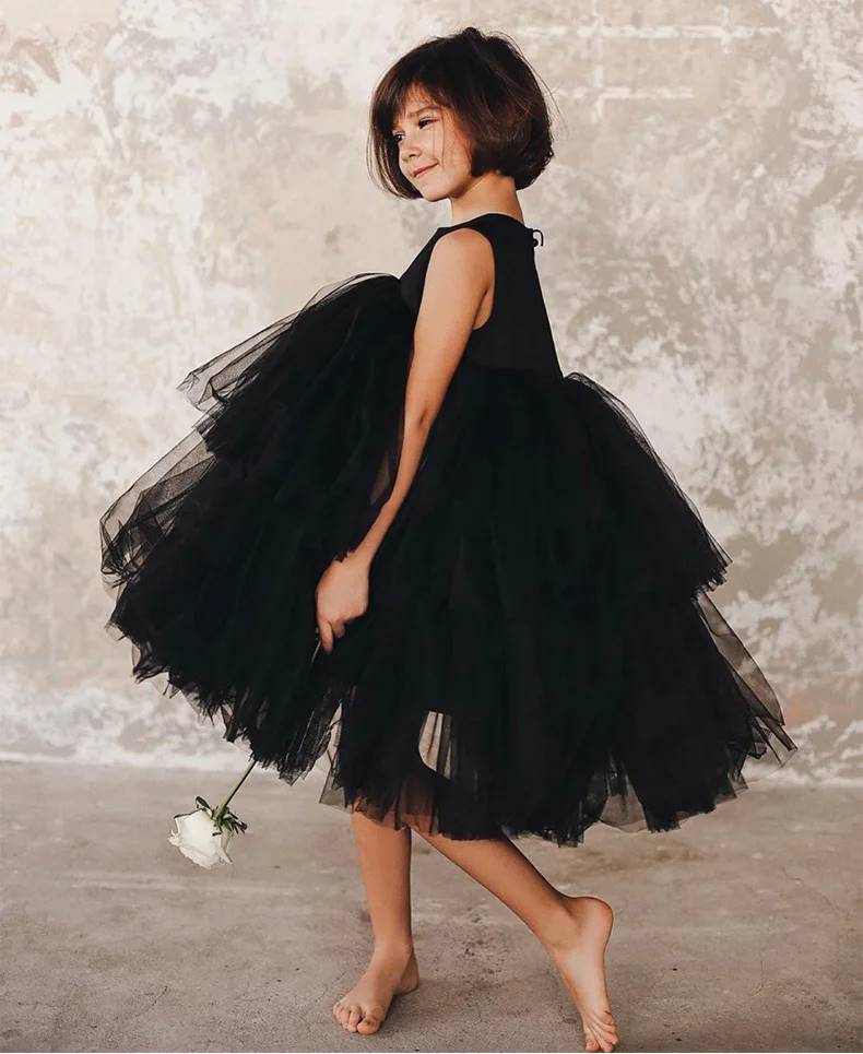 Layered Tulle Kids' Dress