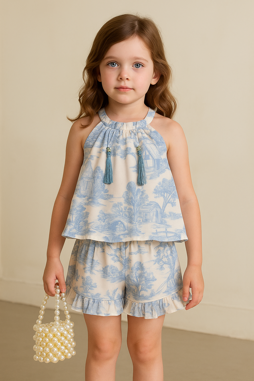 Delicate Blue Summer Set