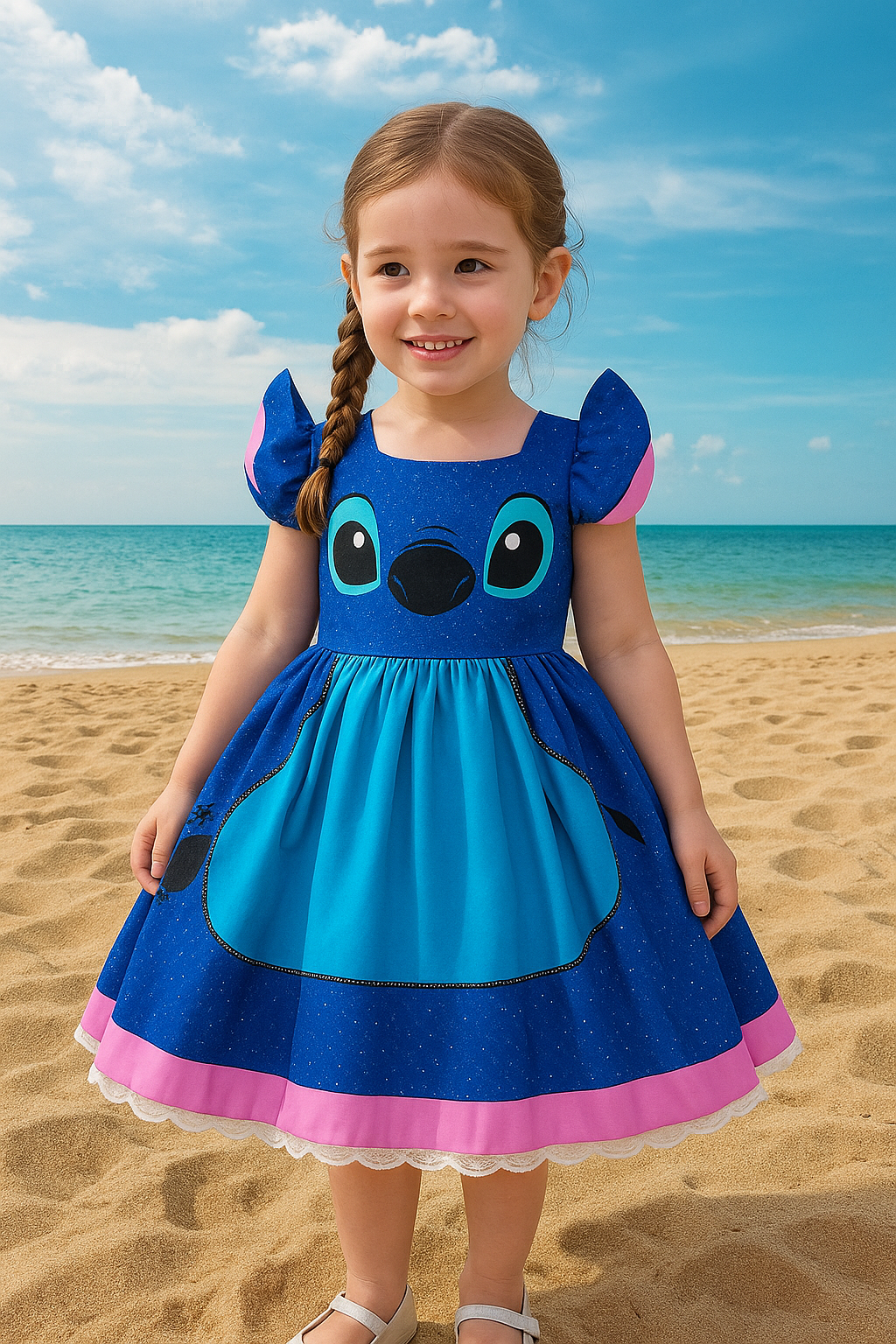 Stitch Costume Girl