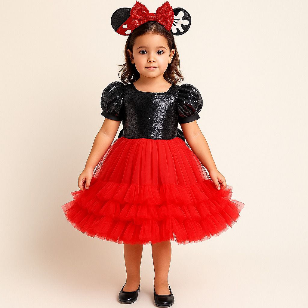 Ruby Sparkle Polka Dot Costume