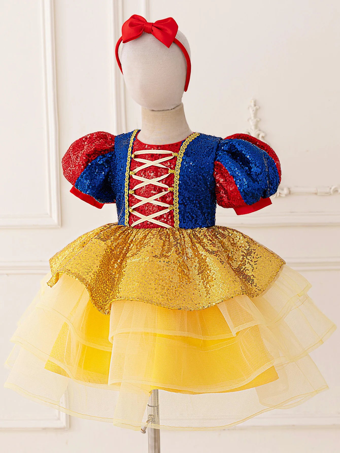 Snow White Sequin Party Costume