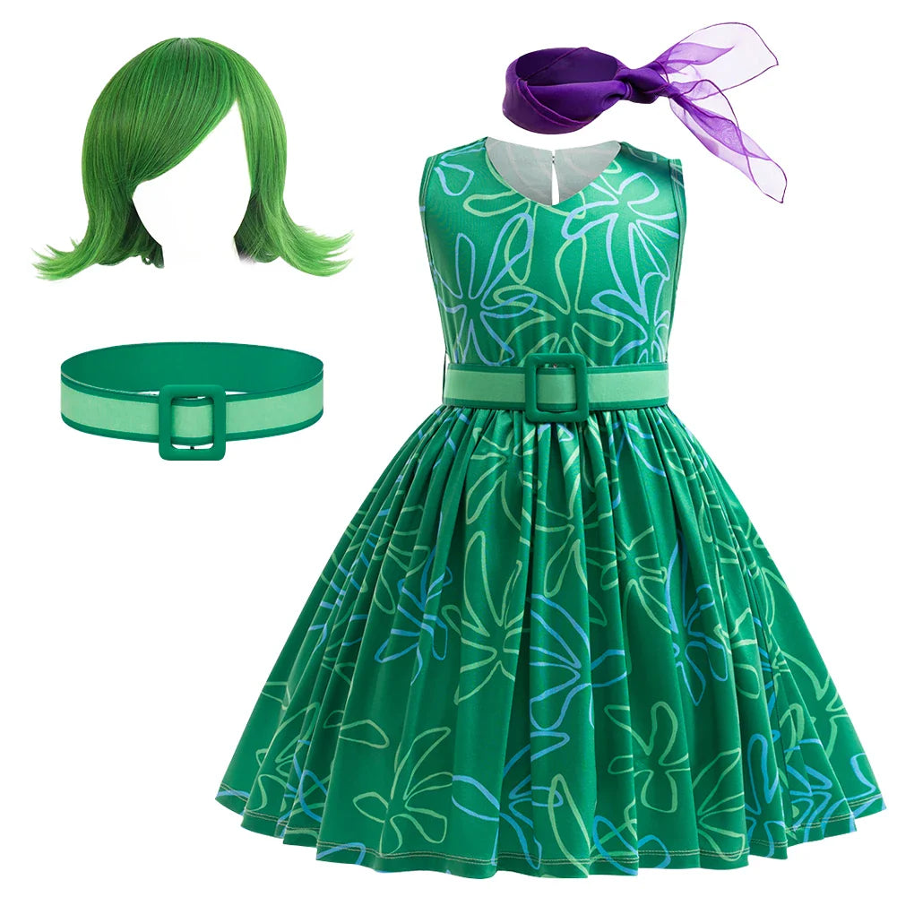 Disgust Inside Out Kids' Costume