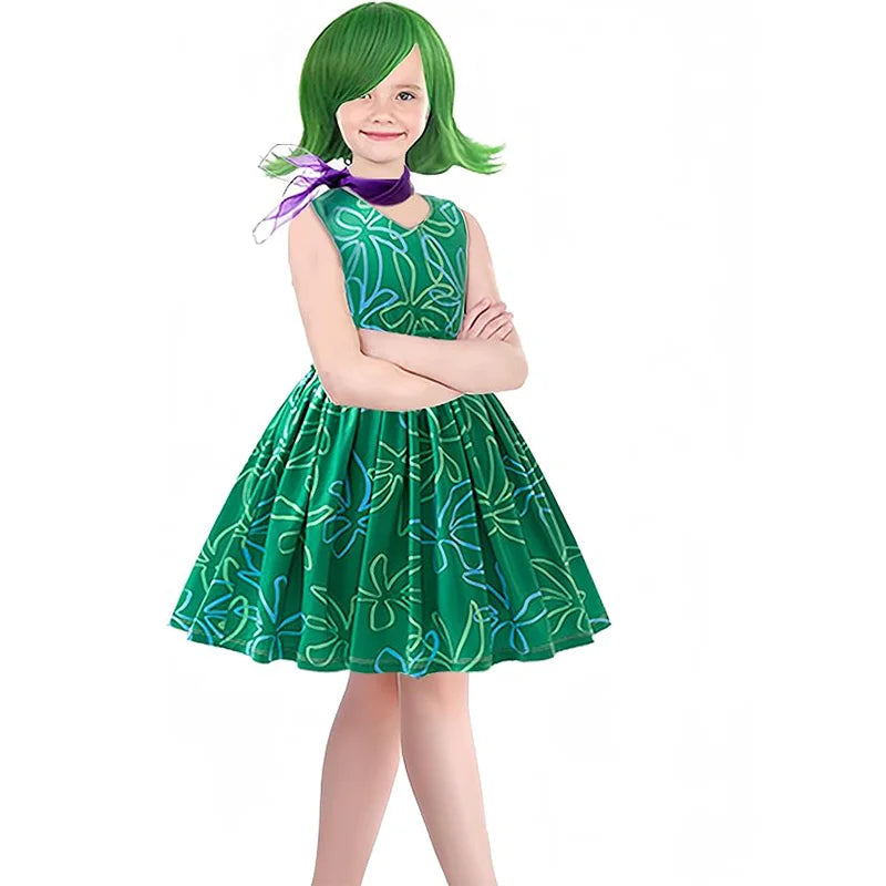 Disgust Inside Out Kids' Costume