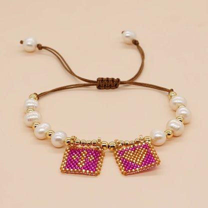 Beaded Pearl Scapular Bracelet – Faith & Elegance in Every Detail