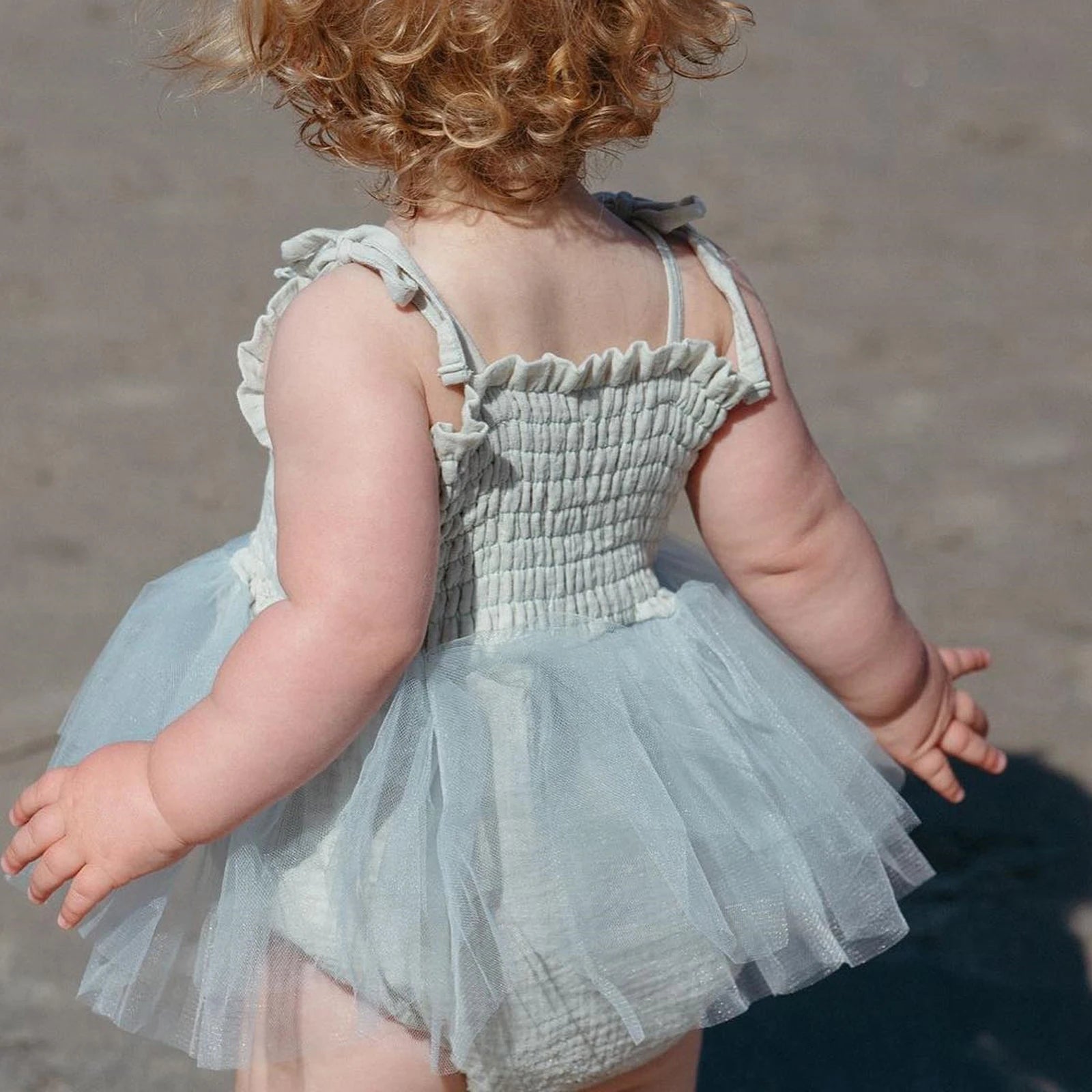Princess Tulle Baby Romper Set