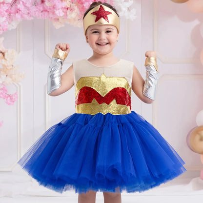 Wonder Woman Kids' Party Dress
