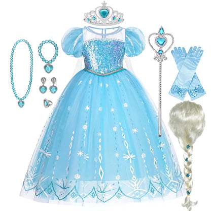 Elsa Complete Costume Set for Girls