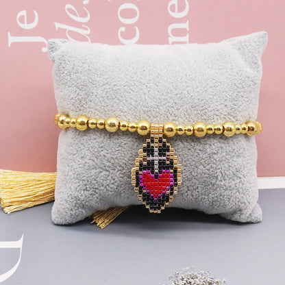 Sacred Heart Beaded Bracelet – Jewelry of God