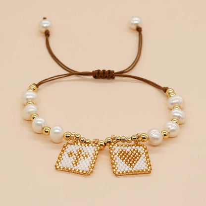 Beaded Pearl Scapular Bracelet – Faith & Elegance in Every Detail