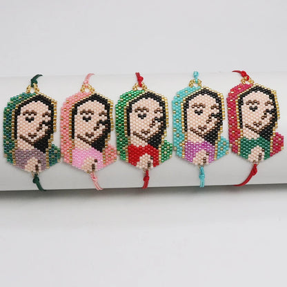Our Lady of Guadalupe Beaded Bracelet – Handmade Faith Jewelry