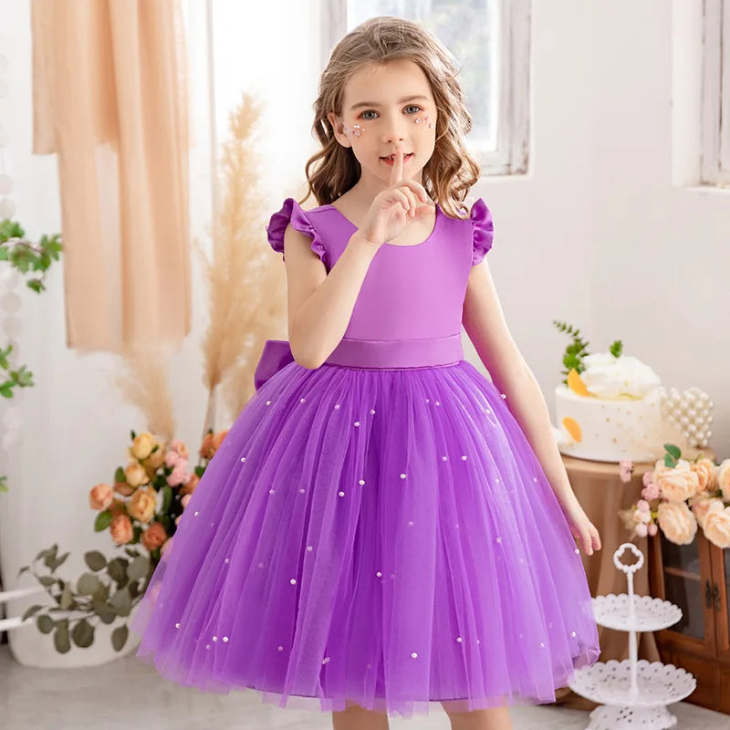Maya Kids' Party Dress – Colors