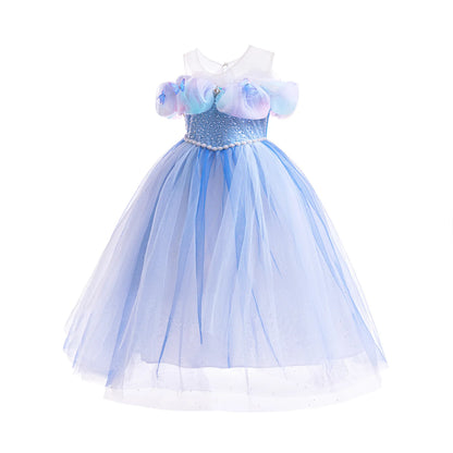 Cinderella Butterfly Tulle Princess Costume