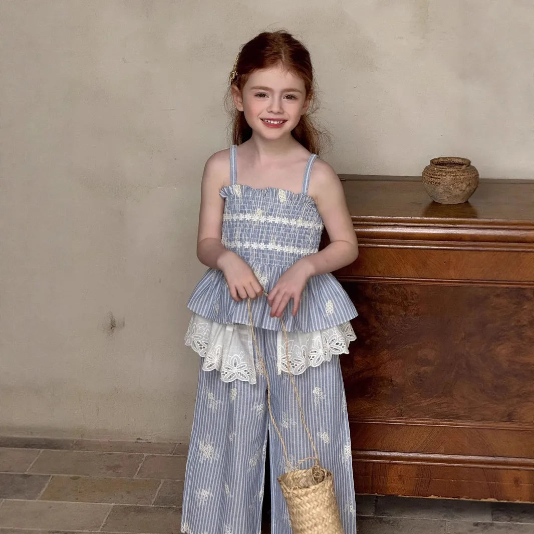 Vintage Blue Blossom Set
