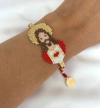 Sacred Beads Bracelet – Jesus Christ Design