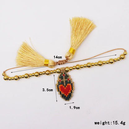 Sacred Heart Beaded Bracelet – Jewelry of God