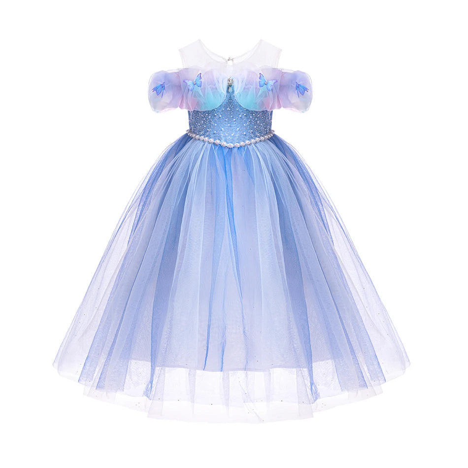 Cinderella Butterfly Tulle Princess Costume