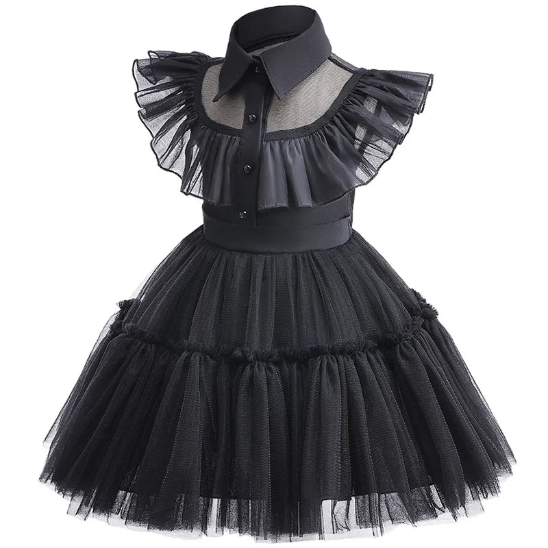 Wednesday Addams Costume for Girls