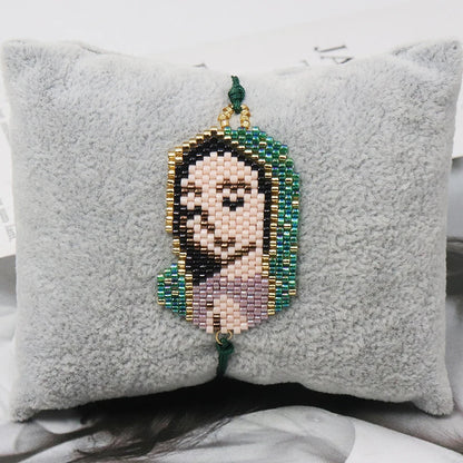 Our Lady of Guadalupe Beaded Bracelet – Handmade Faith Jewelry
