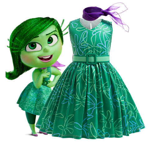 Disgust Inside Out Kids' Costume